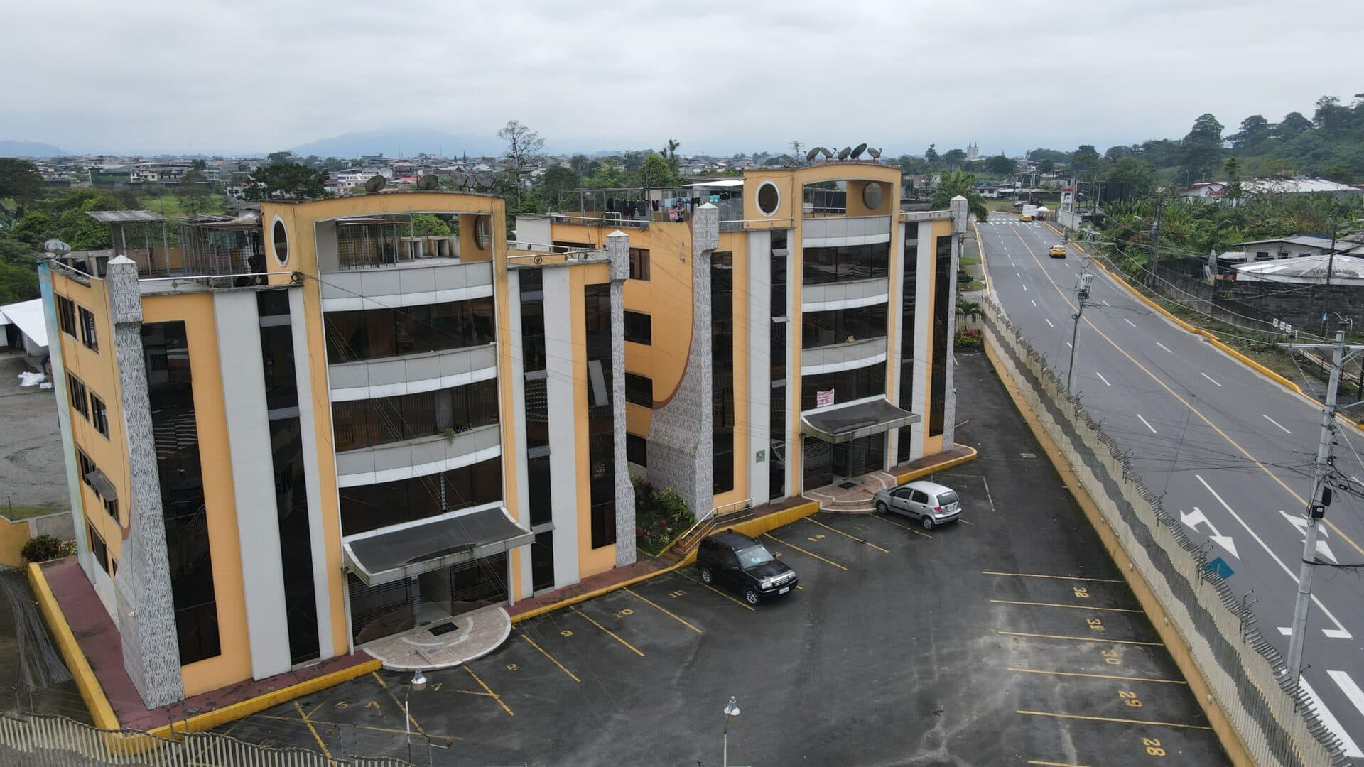 Vista aérea del proyecto